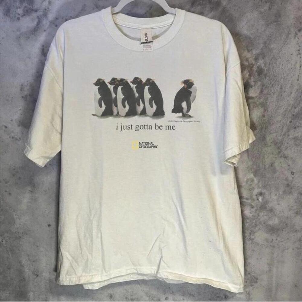White National Geographic Graphic Tee